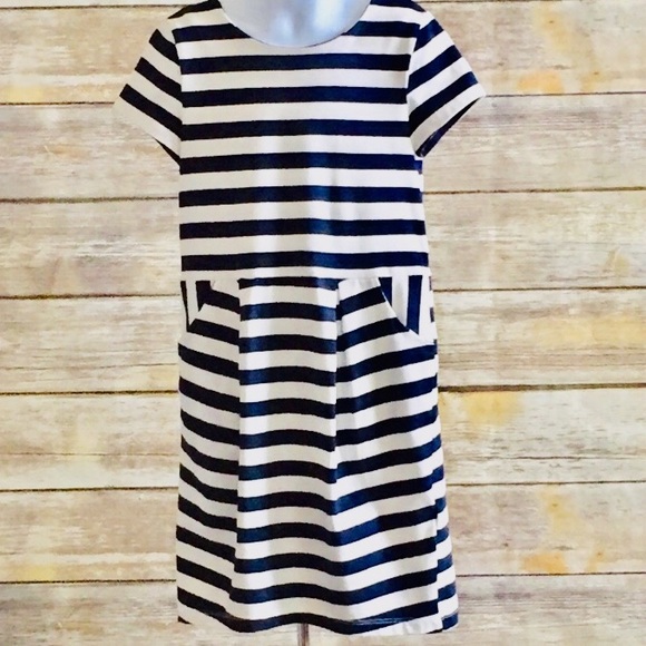 H&M Other - ⭐️5/$30 H&M Navy Stripe Knit Dress